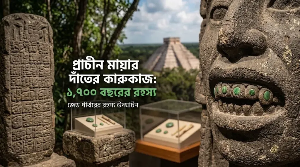 ১,৭০০ বছর আগের 'জেড দাঁত': প্রাচীন মায়ার বিস্ময়কর কসমেটিক ডেন্টিস্ট্রি
