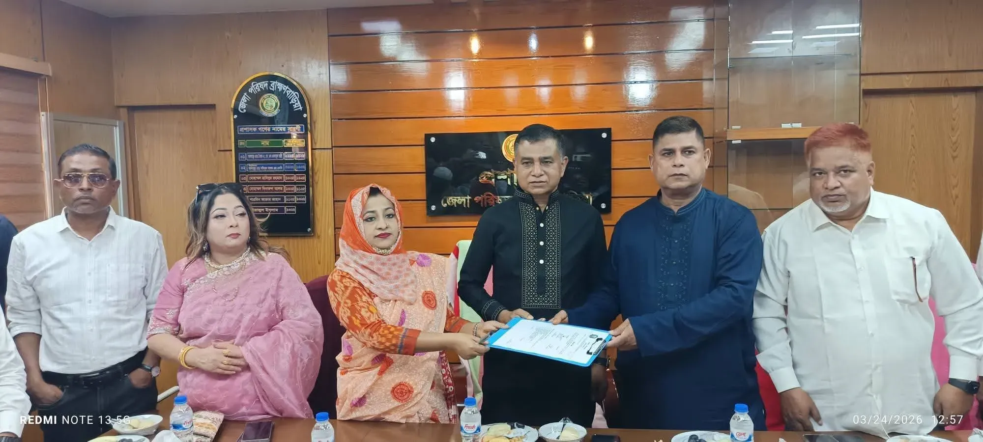 ব্রাহ্মণবাড়িয়া জেলা পরিষদের দায়িত্বে সিরাজুল ইসলাম সিরাজ-উন্নয়ন ও সুশাসনের অঙ্গীকার