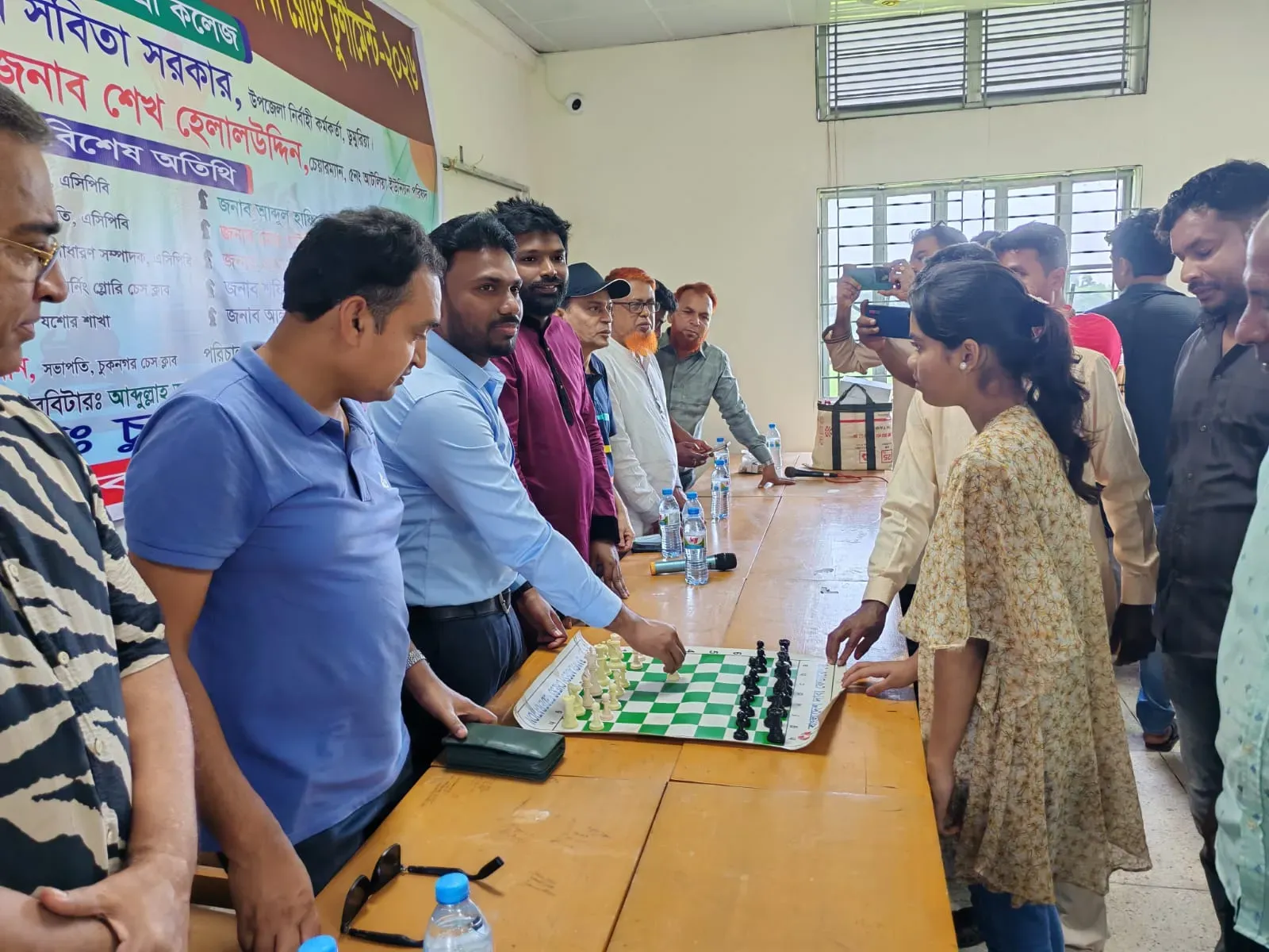ডুমুরিয়ার চুকনগর চেস ক্লাব ৫ম আন্তর্জাতিক স্ট্যান্ডার্ড দাবা রেটিং টুর্ণামেন্ট উদ্বোধন